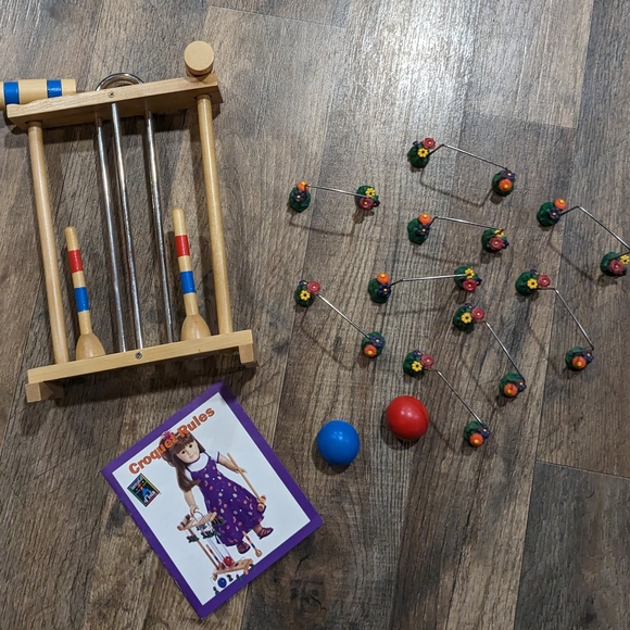 American Girl Of Today Croquet Set